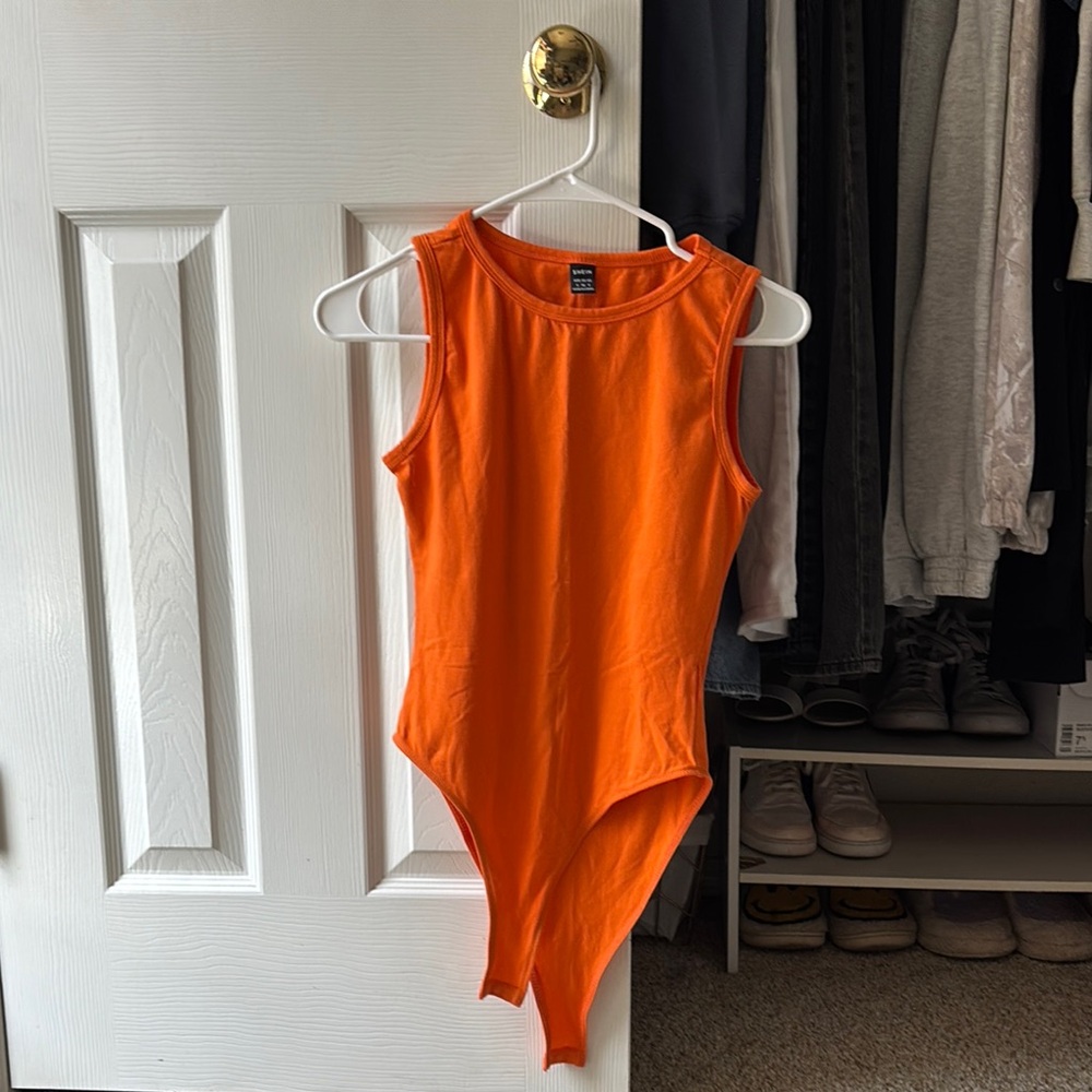 Orange Bodysuit